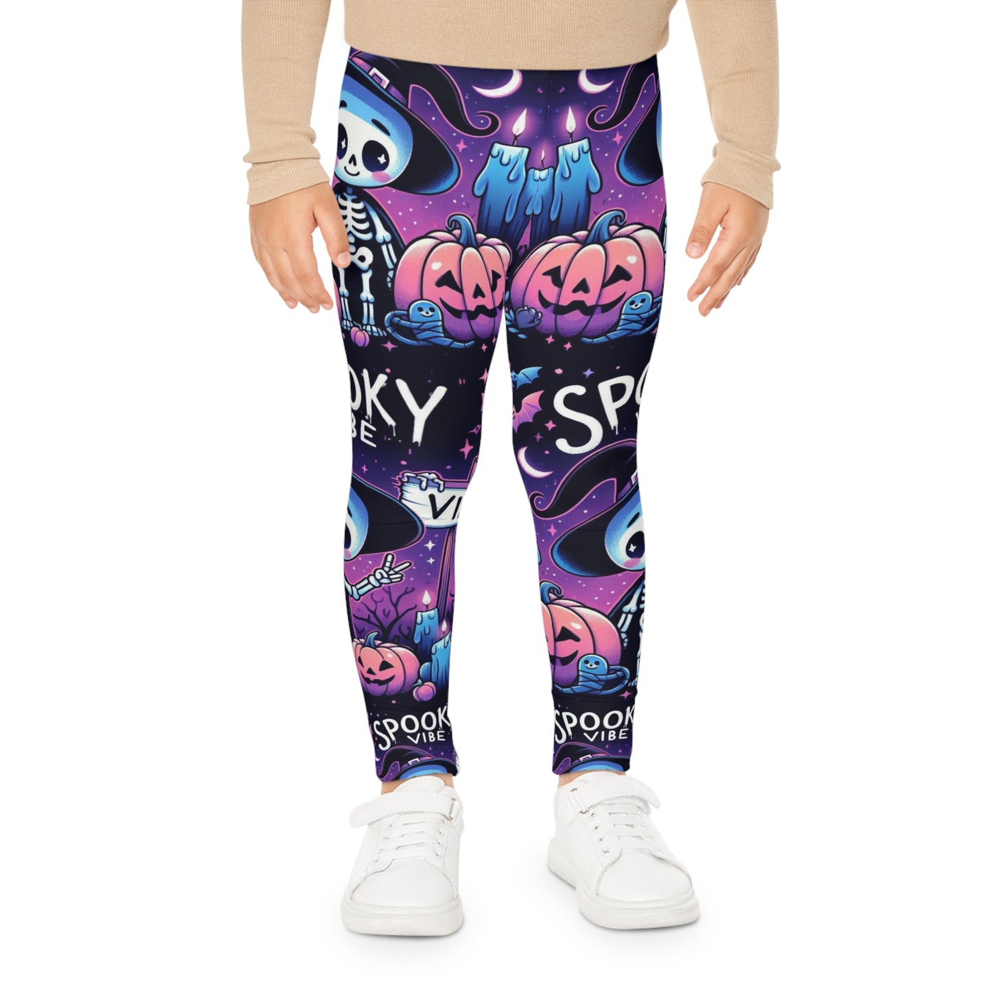 Spooky Vibe Leggings-Laylaybossycreations