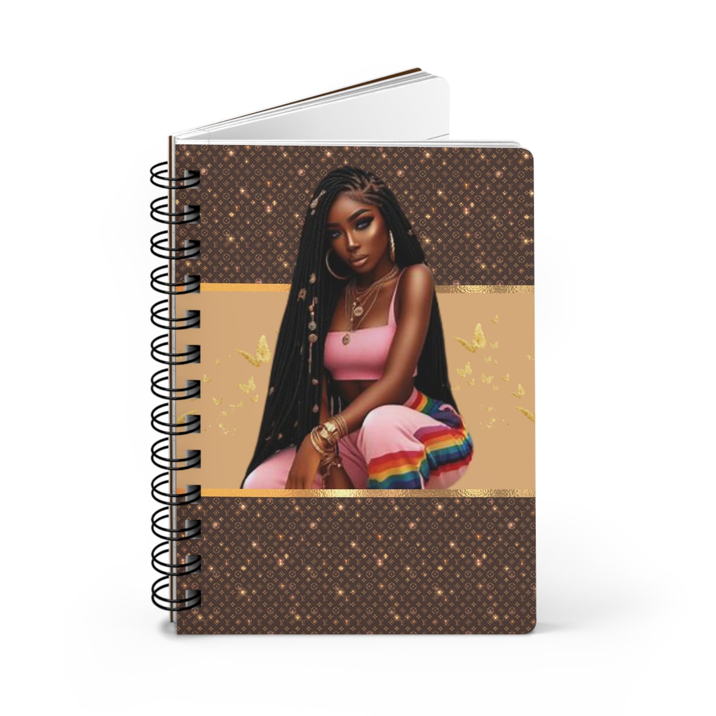 Bossy & Shine Spiral Bound Journal-Laylaybossycreations