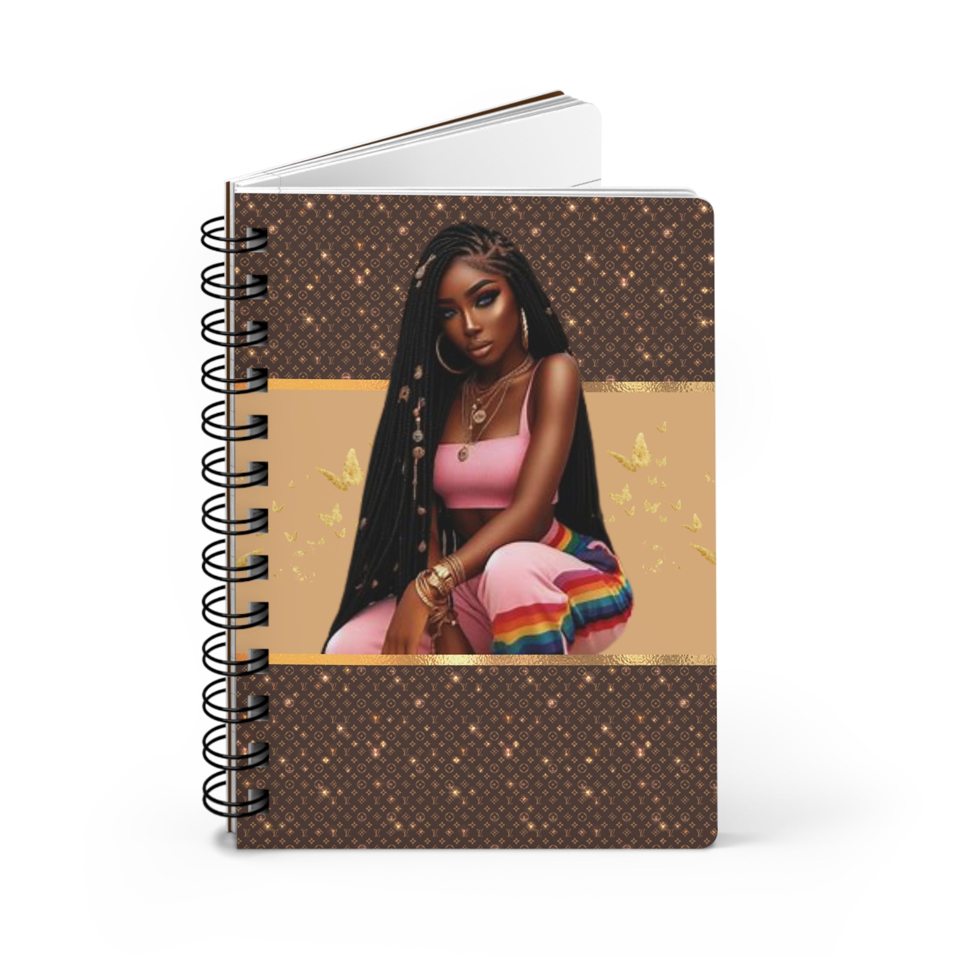 Bossy & Shine Spiral Bound Journal-Laylaybossycreations
