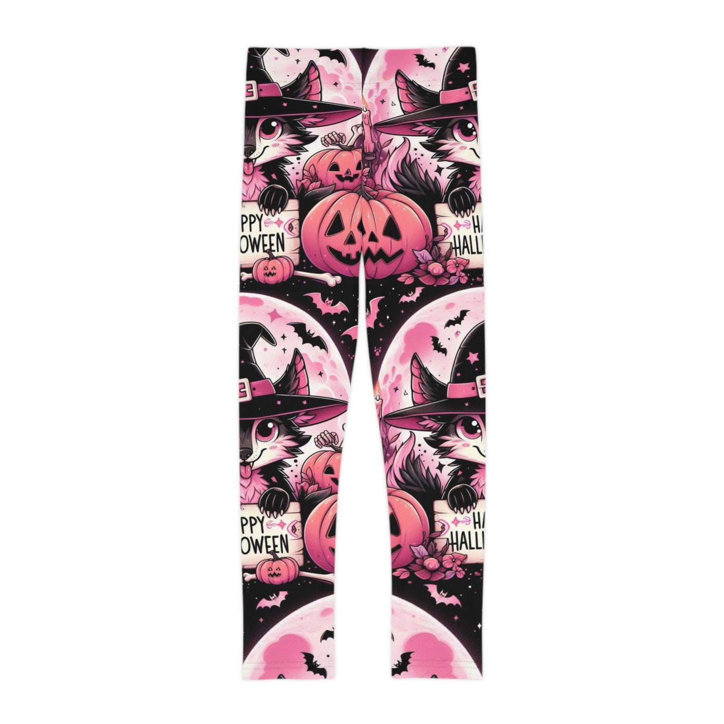 Happy Halloween Leggings-Laylaybossycreations