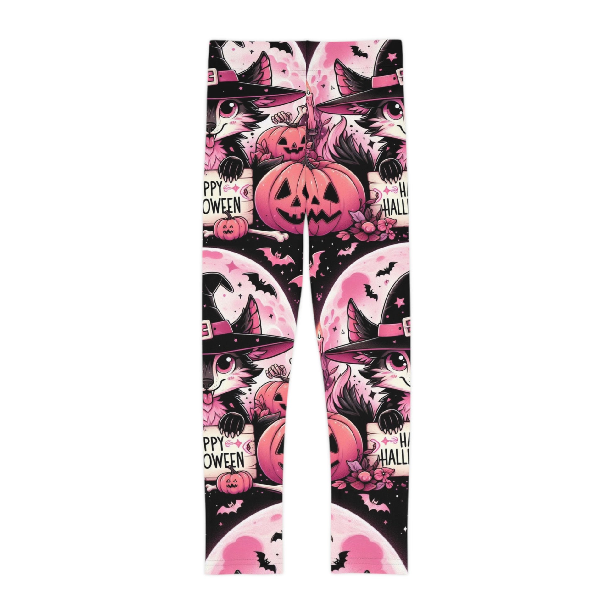 Happy Halloween Leggings-Laylaybossycreations