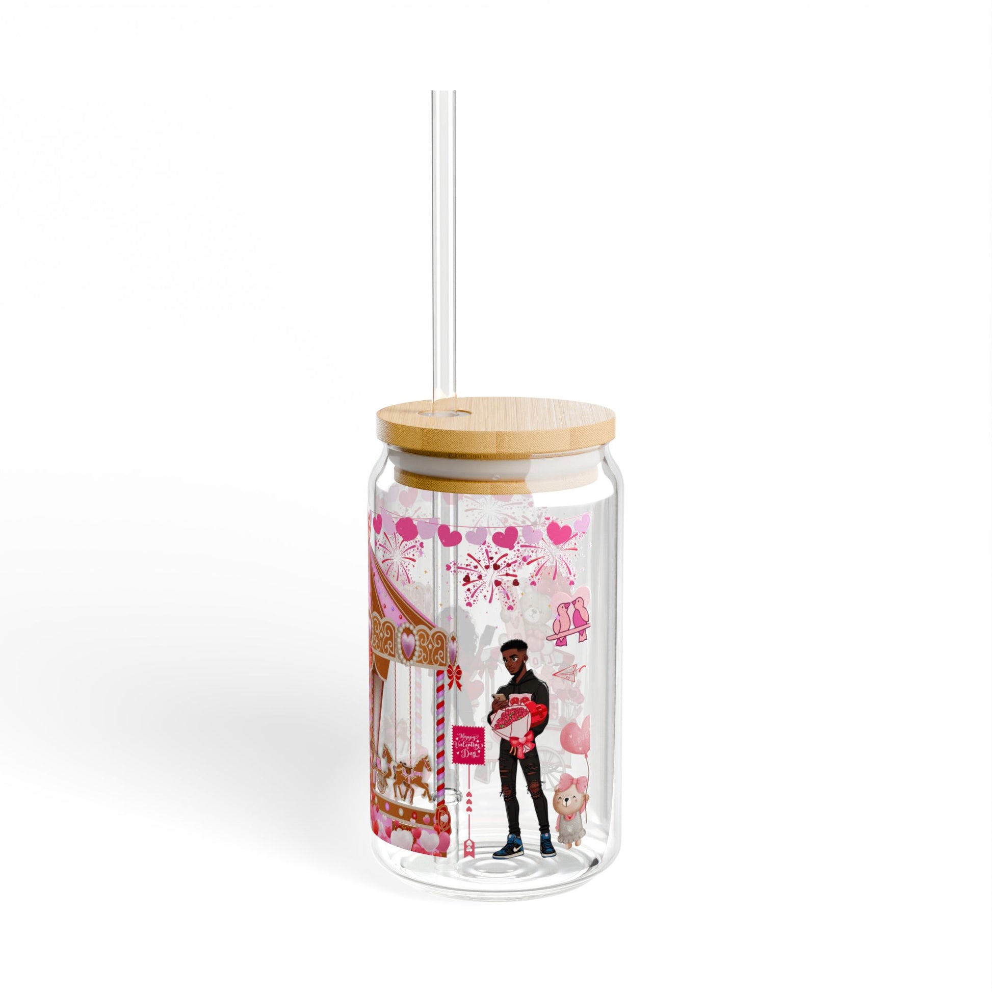 Sipper Glass, 16oz-Laylaybossycreations