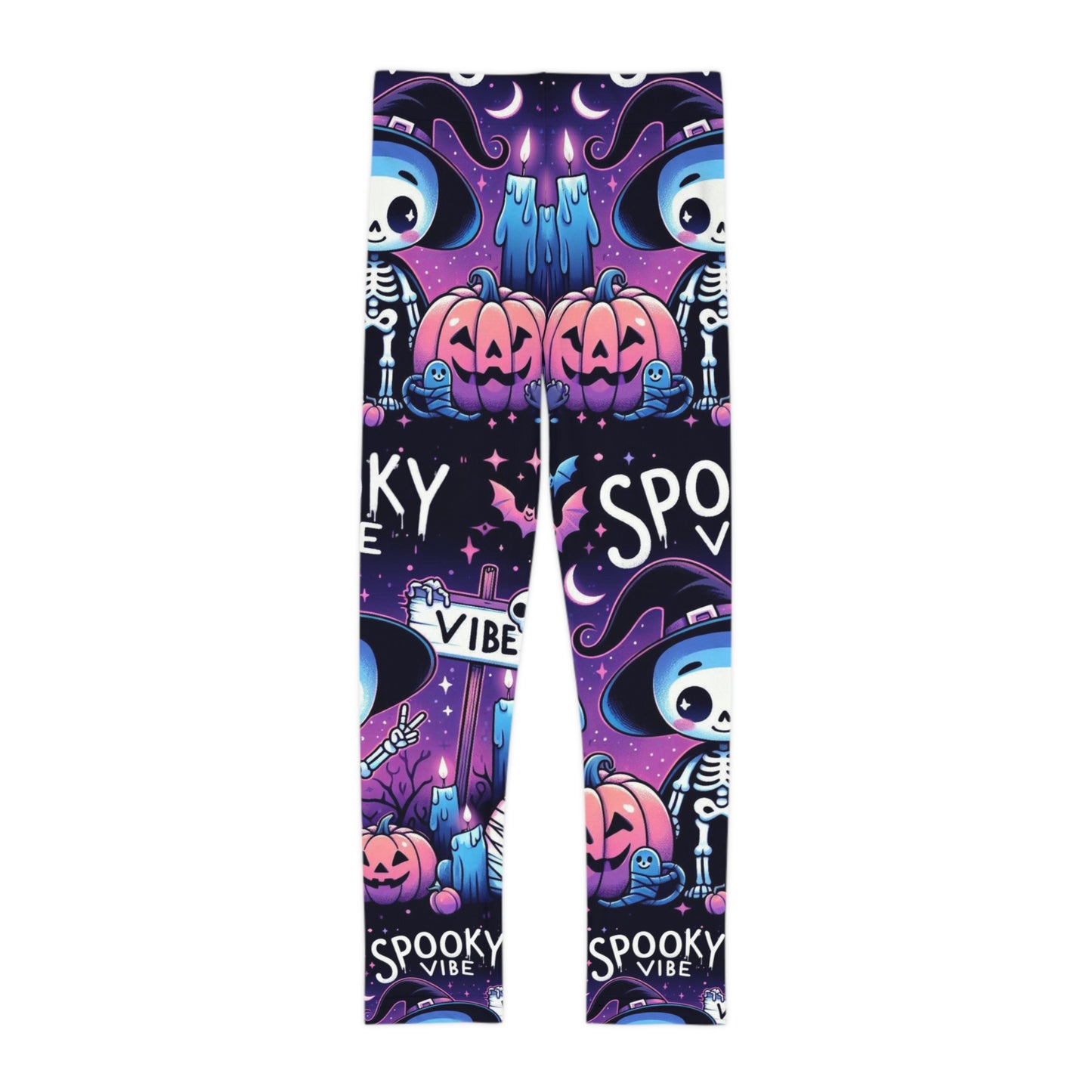 Spooky Vibe Leggings-Laylaybossycreations