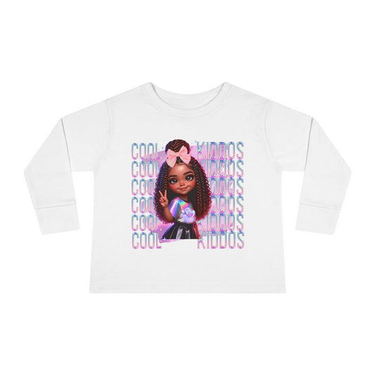 Cool Kiddos Long Tee-Laylaybossycreations