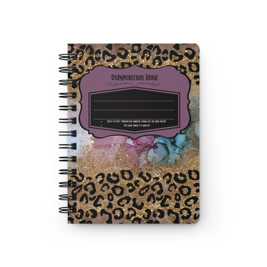 Purple Marble Spiral Journal-Laylaybossycreations