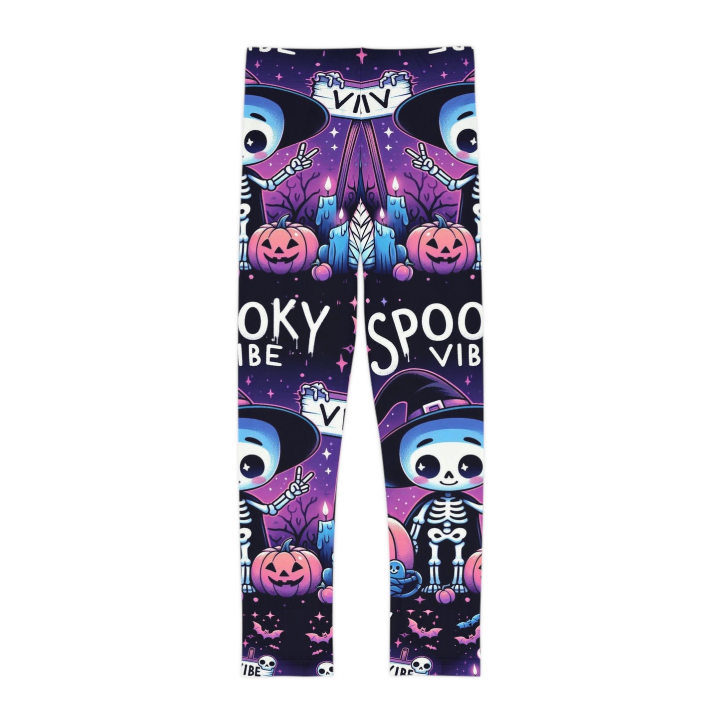 Spooky Vibe Leggings-Laylaybossycreations