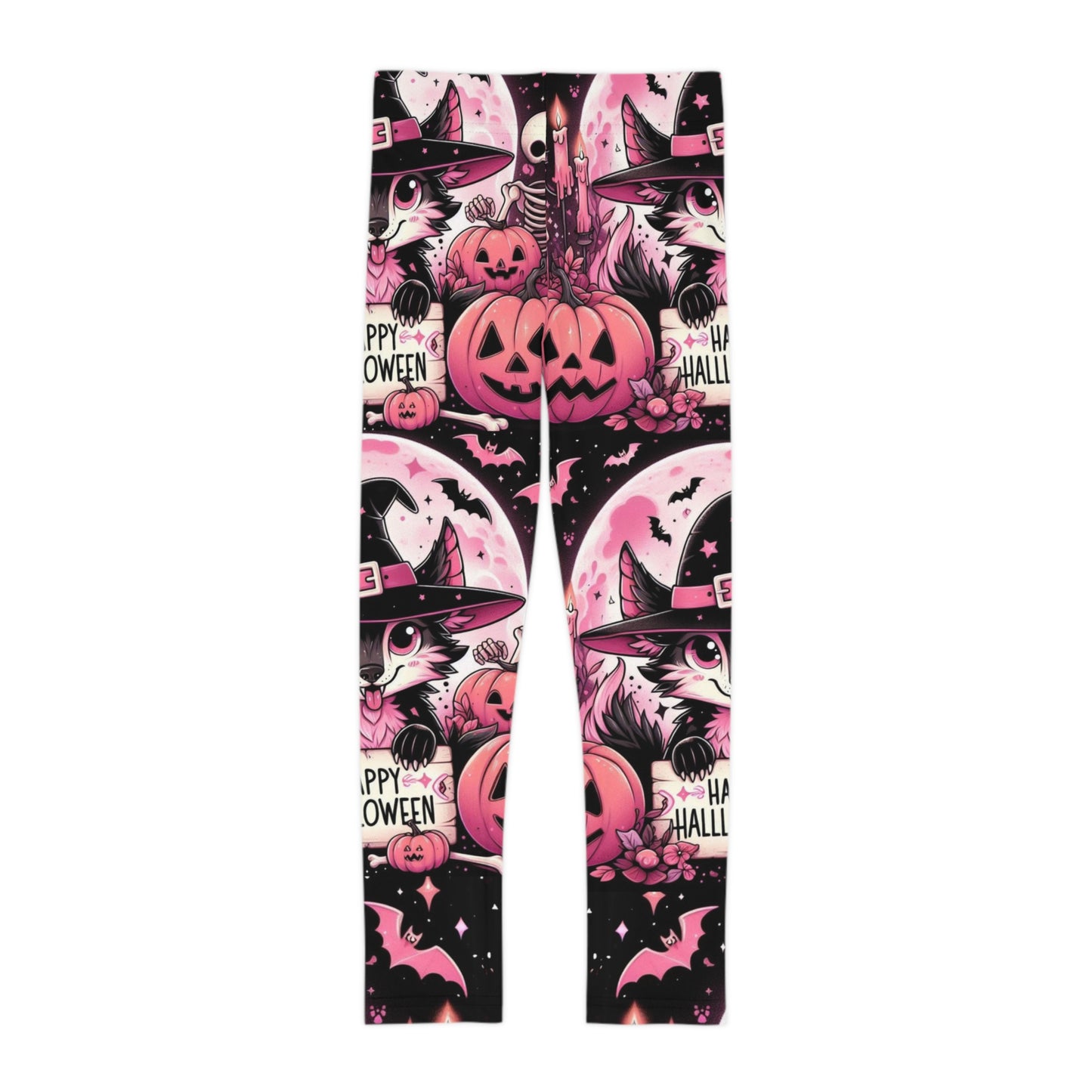 Happy Halloween Leggings-Laylaybossycreations