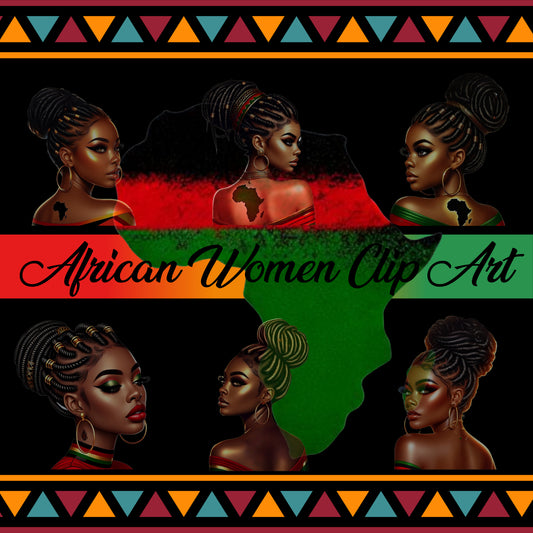 African Women Png Clip Art