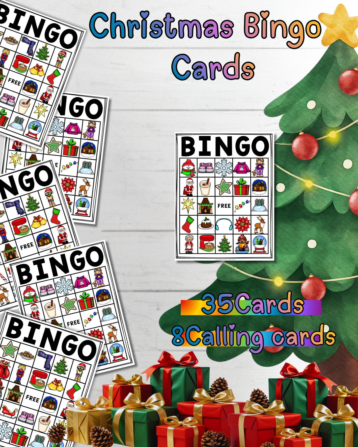 Christmas Bingo Cards