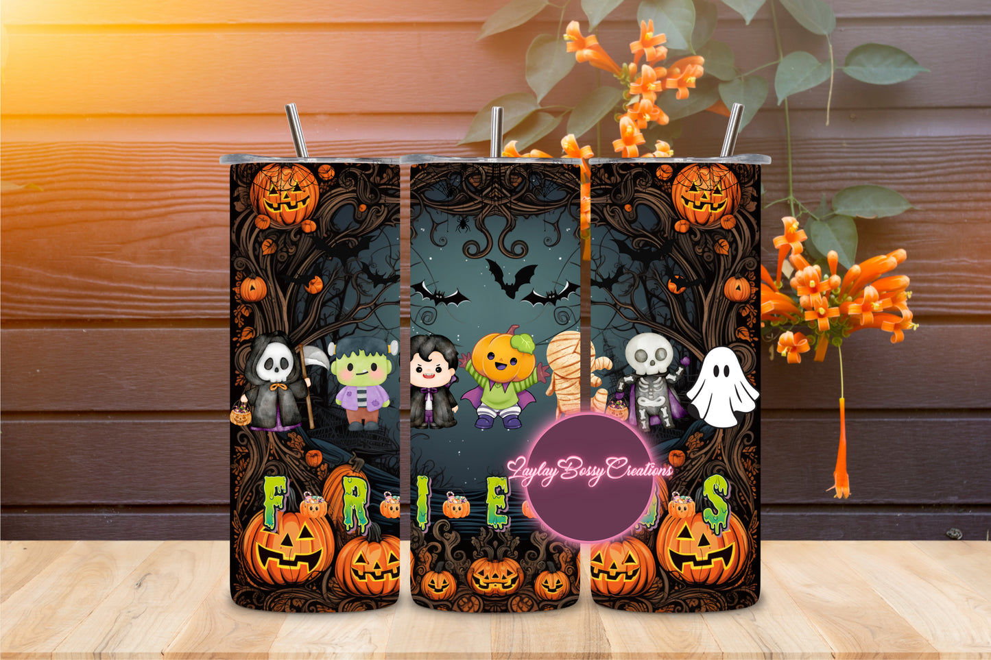 Digital Sublimation Image - Spooky F.R.I.E.N.D.S Sublimation Print
