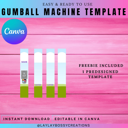 Gumball Machine Template