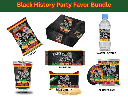 Black History Party Favor Bundle