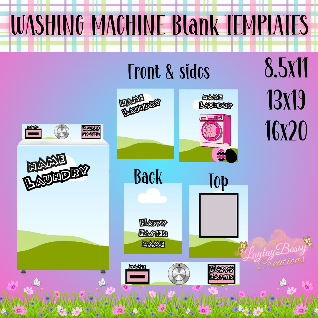 Washing Machine Bundle Templates