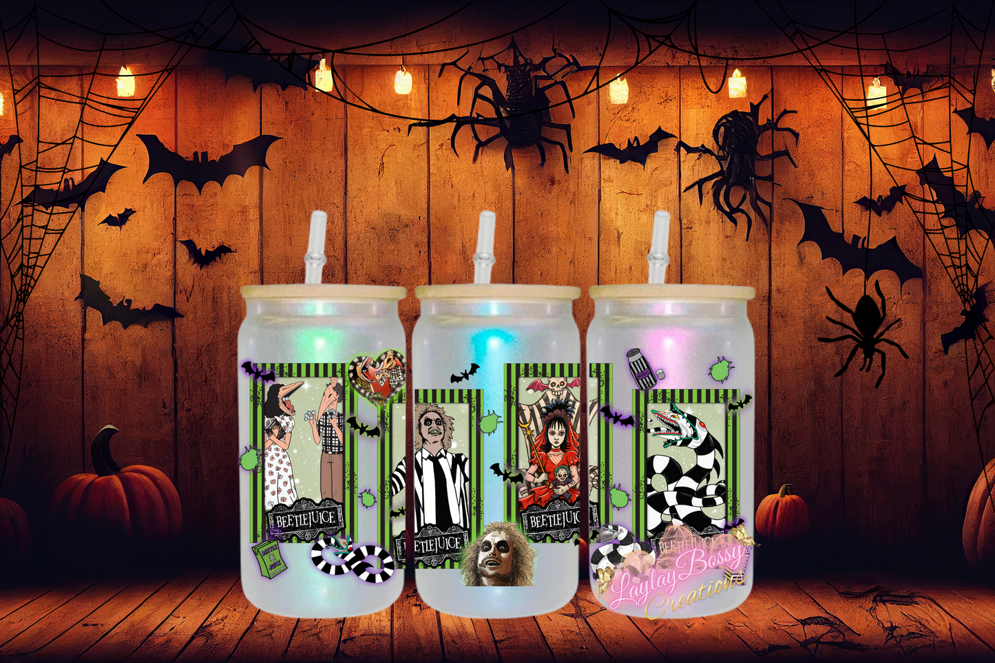 Spooky Movie Libbey Tumbler Wraps Bundle