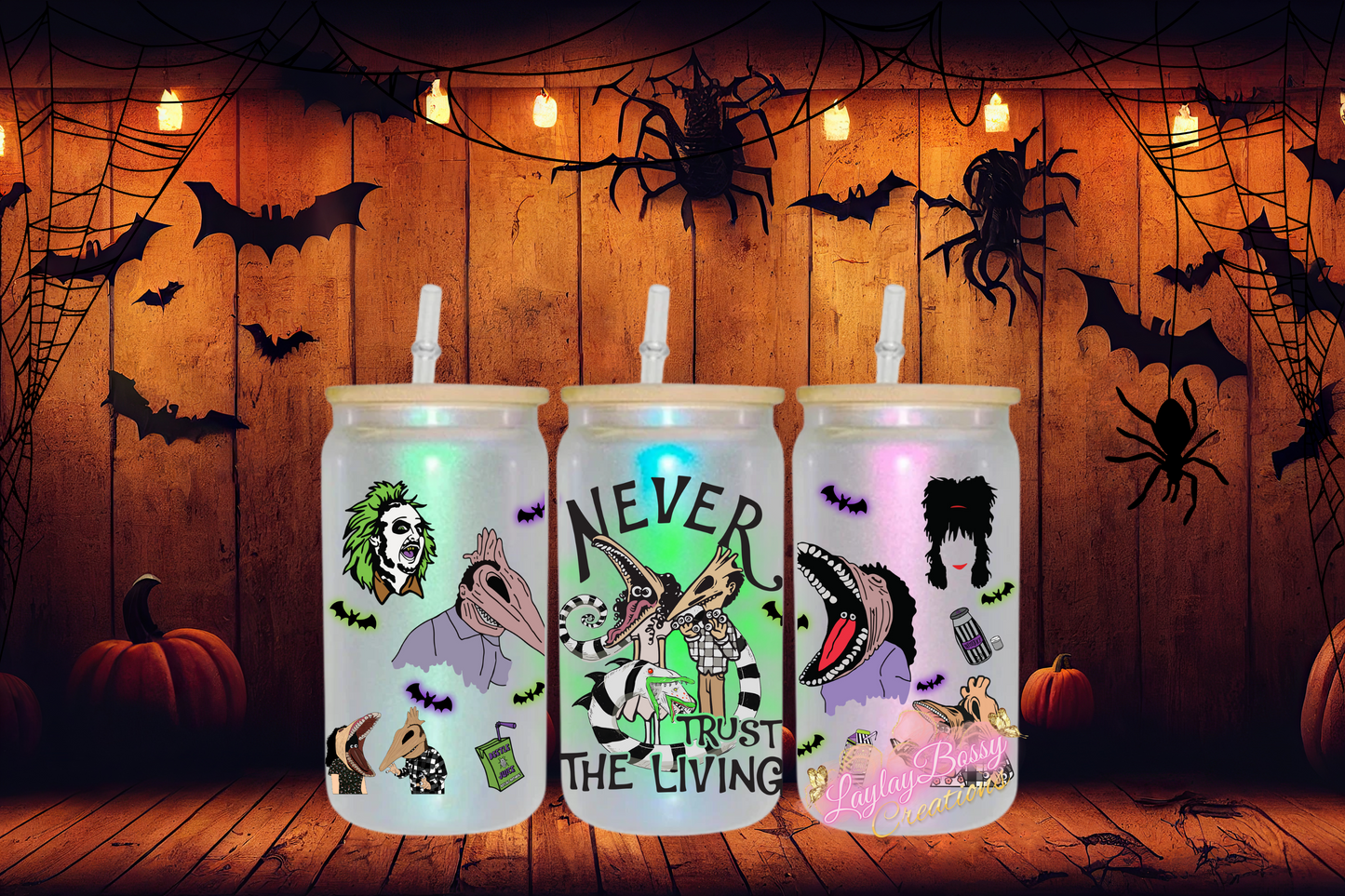 Spooky Movie Libbey Tumbler Wraps Bundle