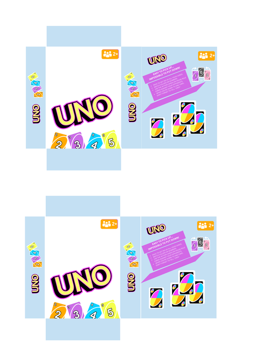 Uno Cards Template