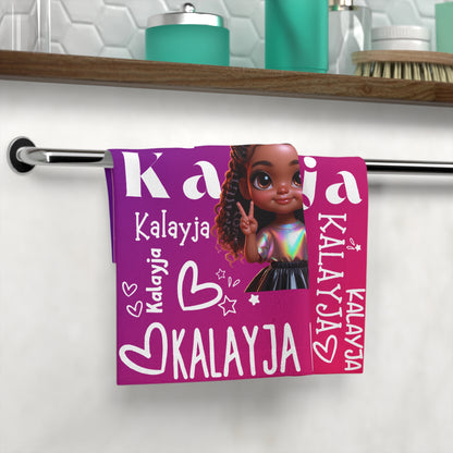 Kalayja Face Towel-Laylaybossycreations 