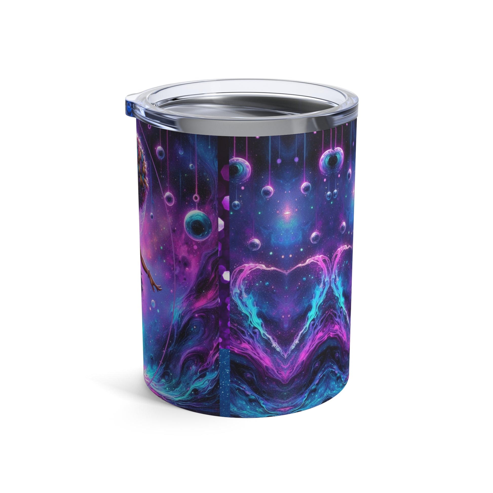 Sparkling Orbs kids Tumbler 10oz-Laylaybossycreations 