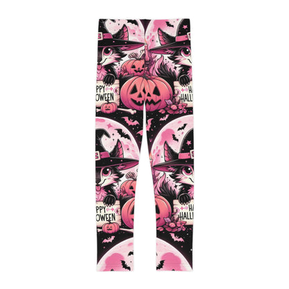 Happy Halloween Leggings-Laylaybossycreations 