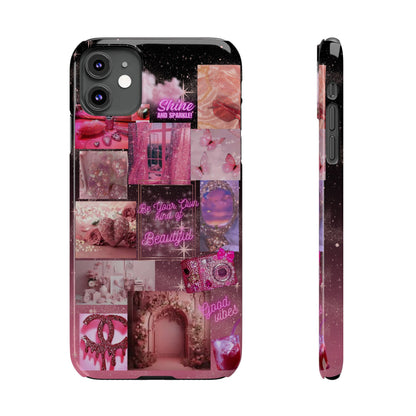 Shine & Sparkle Slim Phone Cases-Laylaybossycreations 