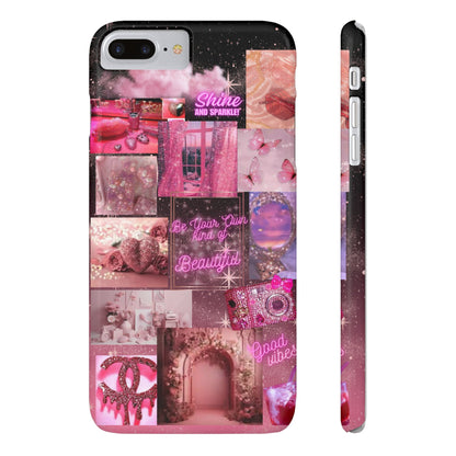 Shine & Sparkle Slim Phone Cases-Laylaybossycreations 