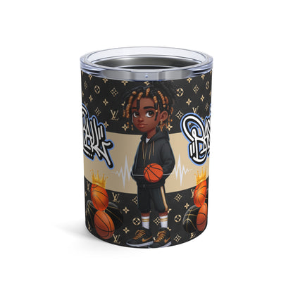 Kids basketball tumbler-Laylaybossycreations 