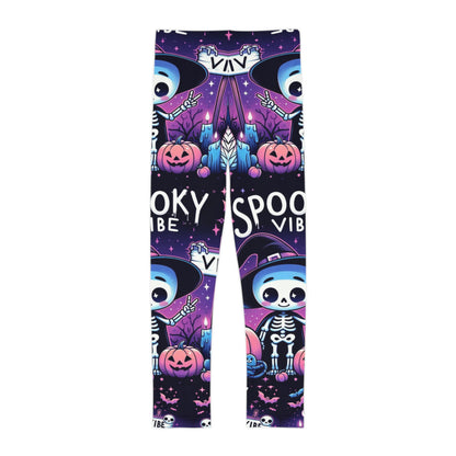 Spooky Vibe Leggings-Laylaybossycreations 