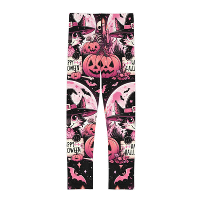 Happy Halloween Leggings-Laylaybossycreations 