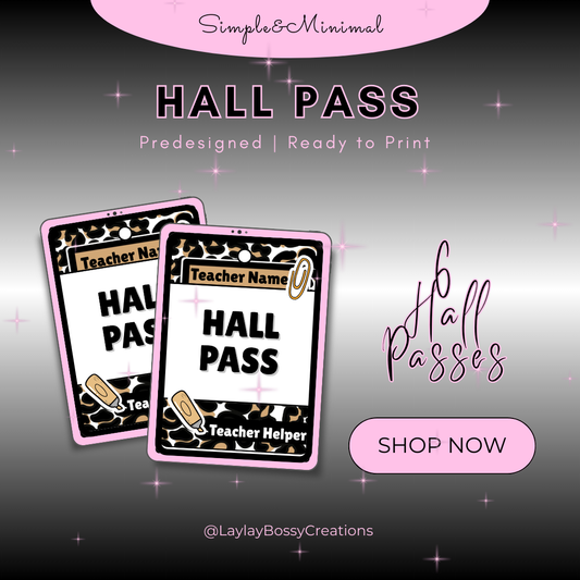 Cheetah Hall Pass