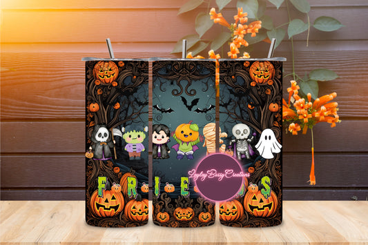 Digital Sublimation Image - Spooky F.R.I.E.N.D.S Sublimation Print