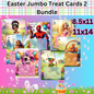 Easter Jumbo Treat Cards 2 Bundle