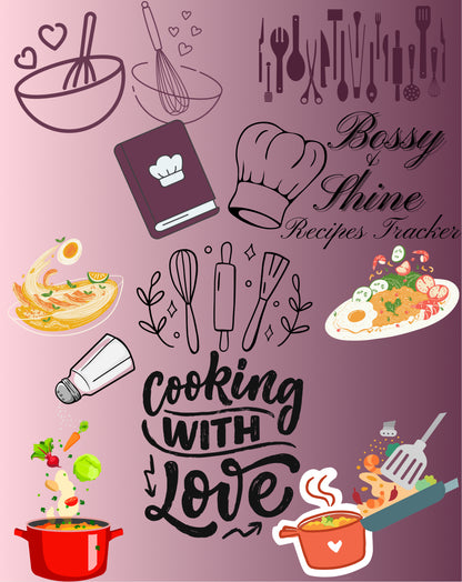 Bossy n Shine Recipe Tracker-Laylaybossycreations 
