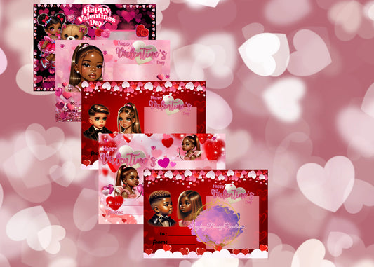 Fancy Valentine Treat Card