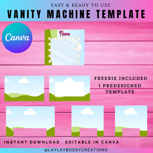 Vanity Template
