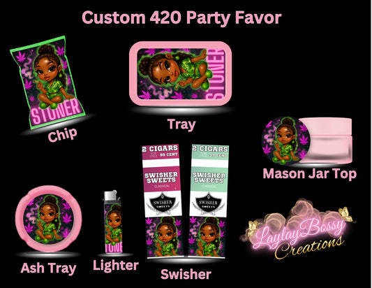 420 Custom Party Favor Bundle: Set 7
