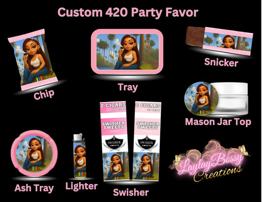 420 Custom Party Favor Bundle: Set 1