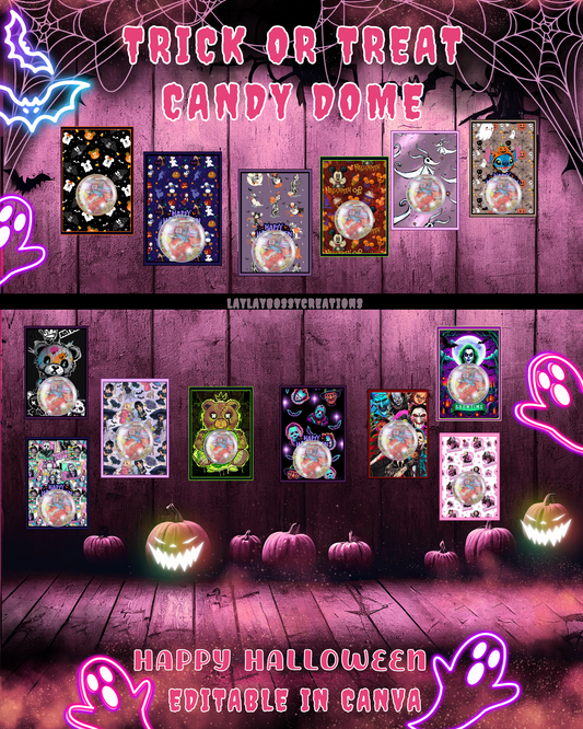 Trick or Treat Candy Dome