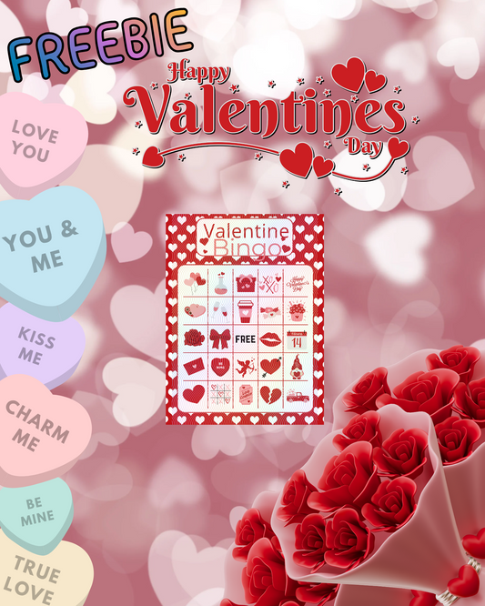 FREEBIE VDay Bingo Card