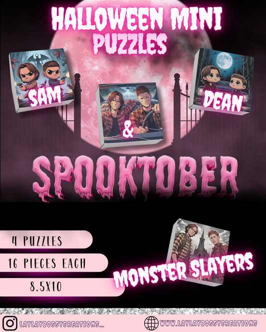 Hallowen Mini Puzzles S&D