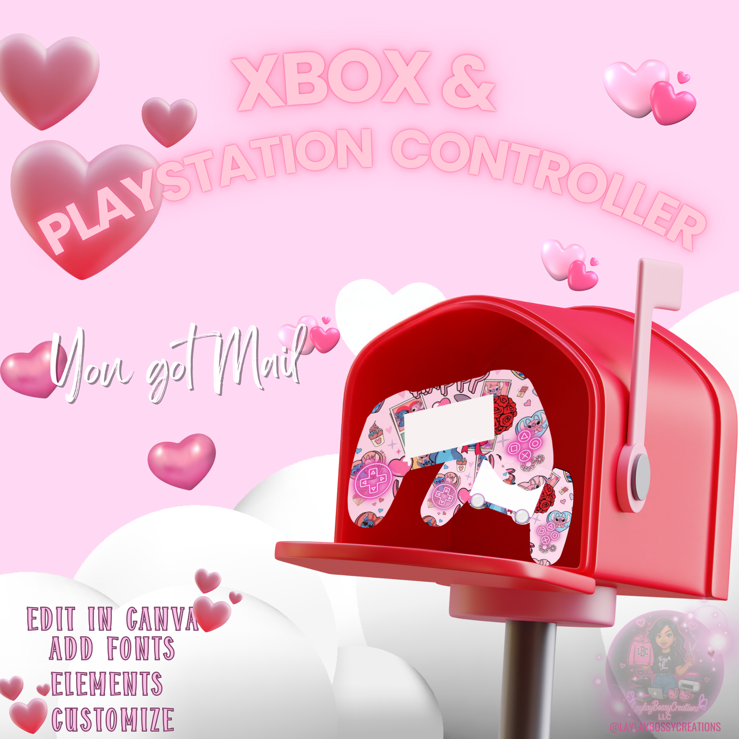 VDay Xbox & Playstation Controll Box